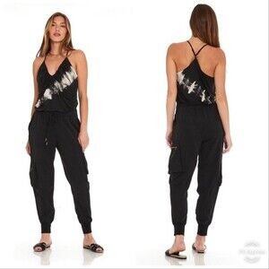 Young Fabulous & Broke YFB Jupiter Cargo Joggers Black Size M